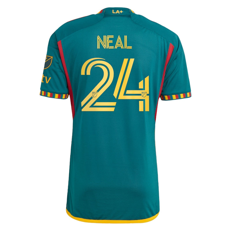 Jalen Neal LA Galaxy adidas 2024 LA Kit Authentic Player Jersey - Green