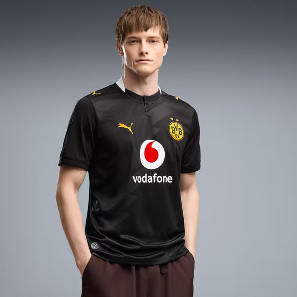 Borussia Dortmund Official-Puma 2026/27 Away Replica Jersey - Black