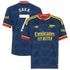 Bukayo Saka Arsenal Official-Adidas Youth 2026/27 Away Replica Jersey - Navy