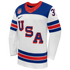 Teams Fans Shop Nike Connor Hellebuyck US Hockey 2026 Away Jersey - White