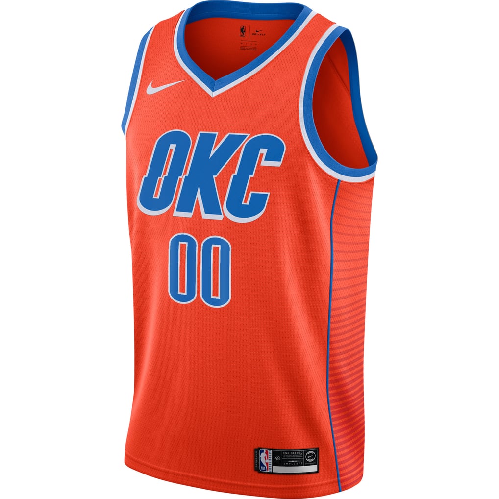 Teams Fans Shop OKC Thunder Jordan Statement Swingman Custom Jersey
