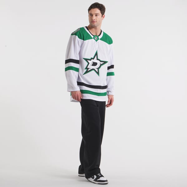 Teams Fans Shop Dallas Stars Fanatics Away Premium Custom Jersey - White