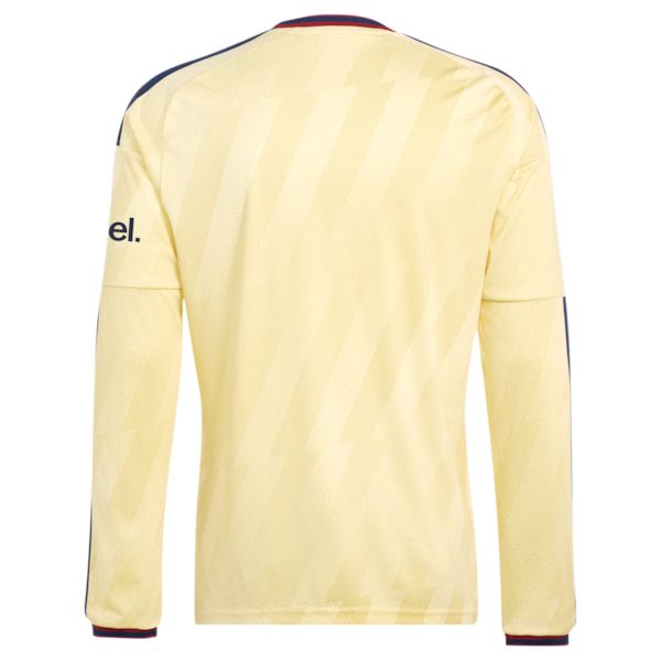 Arsenal Official-Adidas 2026/27 Third Replica Long Sleeve Jersey - Yellow