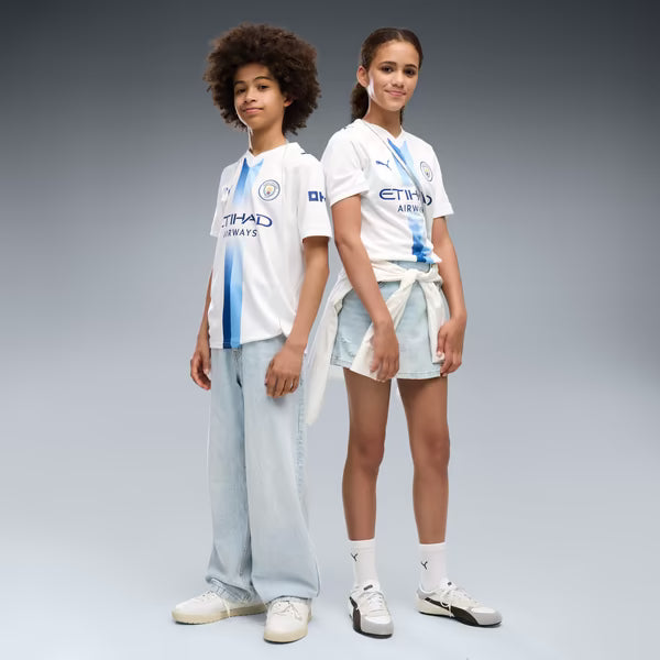 Manchester City Official-Puma Youth 2026/27 Third Replica Jersey - White