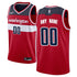 Teams Fans Shop Nike Washington Wizards Custom Swingman Jersey Red
