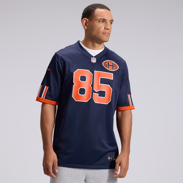 Cole Kmet Chicago Bears Official-Nike 2026 Rivalries Collection Game Jersey - Navy