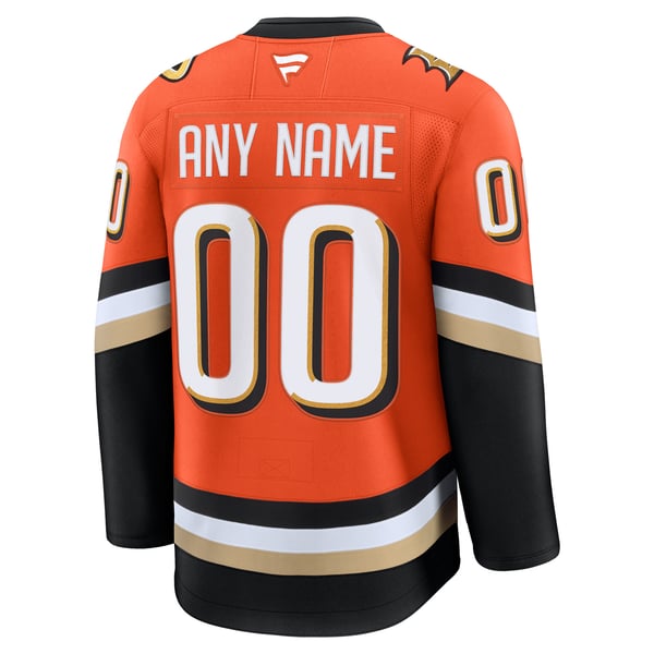Teams Fans Shop Anaheim Ducks Fanatics Home Premium Jersey Orange