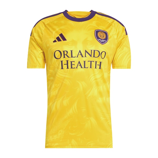 Official-Adidas Orlando City SC 2026 Sunken Treasure Kit Replica Custom Jersey Yellow