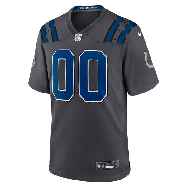 Indianapolis Colts Official-Nike 2026 Rivalries Collection Game Custom Jersey - Anthracite