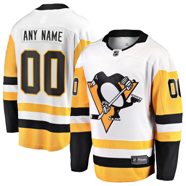 Teams Fans Shop Fanatics Pittsburgh Penguins Away Breakaway Jersey - White