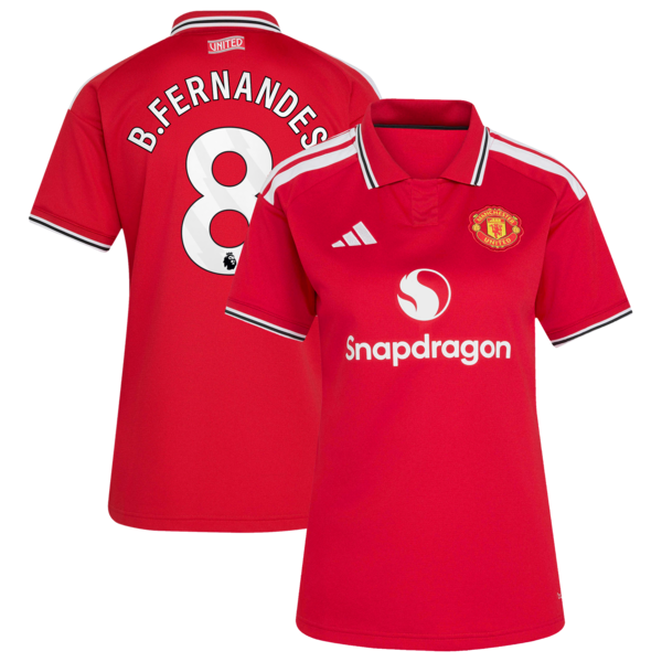 Official-Adidas Bruno Fernandes Manchester United 2026/27 Home Replica Jersey Red