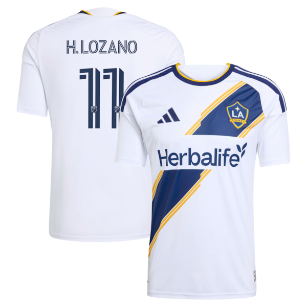 Hirving Lozano LA Galaxy Official-Adidas 2026 The VeloCITY Kit Replica Jersey - White