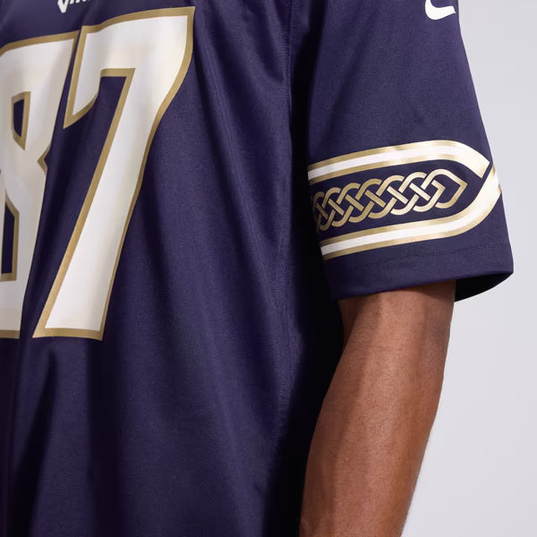 T.J. Hockenson Minnesota Vikings Official-Nike 2026 Rivalries Collection Game Jersey - Purple