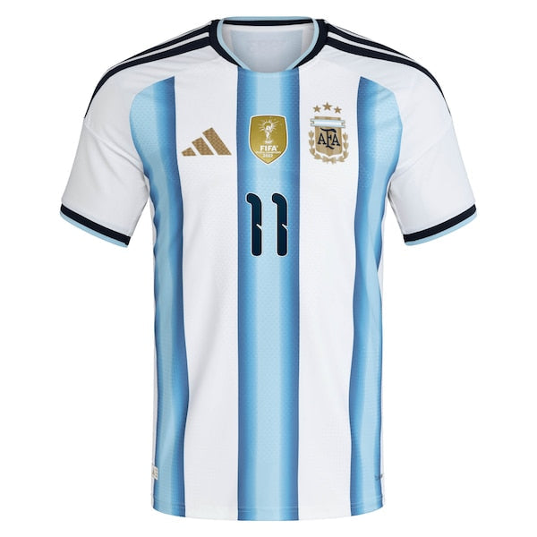 Official-Adidas Angel Di Maria Argentina National Team 2026 Home Authentic Jersey White