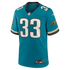 Bhayshul Tuten Jacksonville Jaguars Official-Nike Alternate 2 Game Jersey - Teal