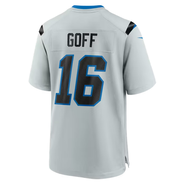 Jared Goff Detroit Lions Official-Nike 2026 Rivalries Collection Game Jersey - Silver