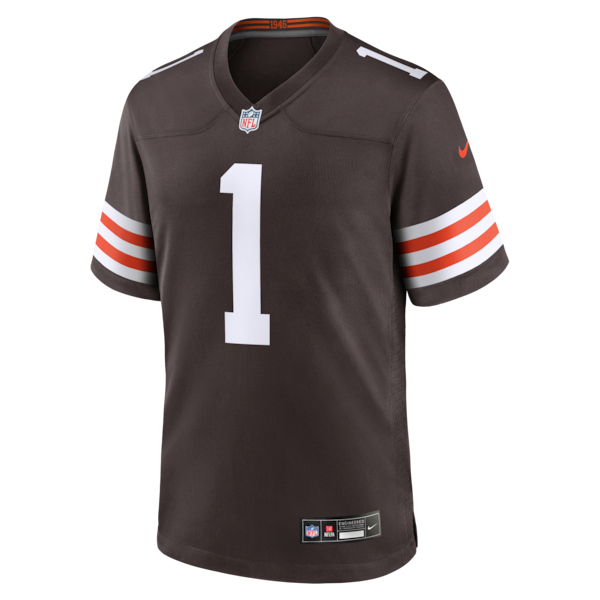 KC Concepcion Jr. Cleveland Browns Official-Nike Team Game Jersey - Brown