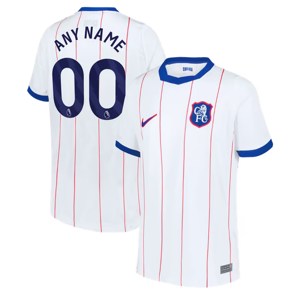 Chelsea Official-Nike Youth 2026/27 Third Stadium Replica Jersey Custom Jersey - White