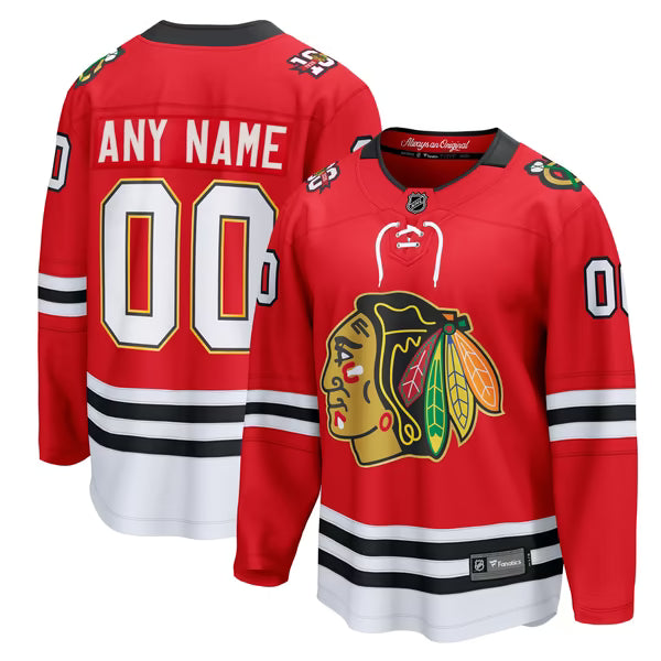 Teams Fans Shop Chicago Blackhawks Fanatics Centennial Jersey Red