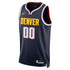 Teams Fans Shop Nike Unisex Denver Nuggets Swingman Navy Custom Jersey