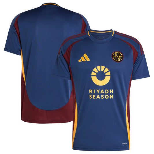 AS Roma adidas 2024/25 Third Custom Jersey - Navy
