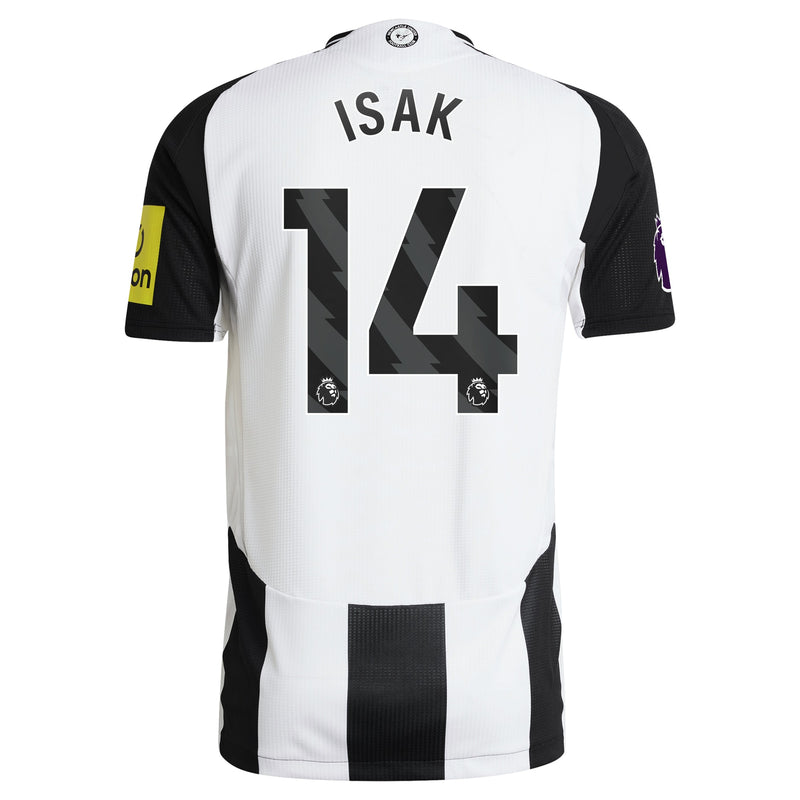 Alexander Isak 14 Newcastle United adidas Shirt 2024/25 Home Player Jersey - Black