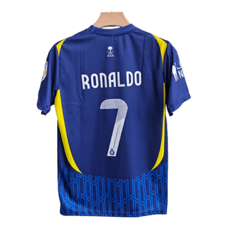 Al nassr 2024-25 C.Ronaldo 7 Away Adidas Jersey - Blue