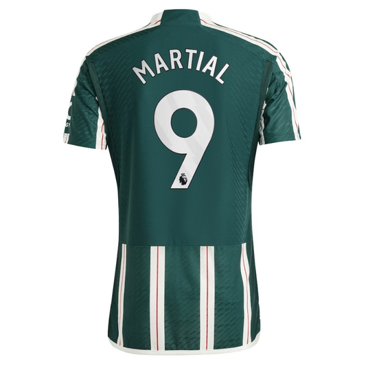 Anthony Martial Manchester United Adidas 2023/24 Away Player Jersey - Green