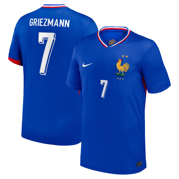 Antoine Griezmann France National Team Nike 2024 Home Jersey - Blue