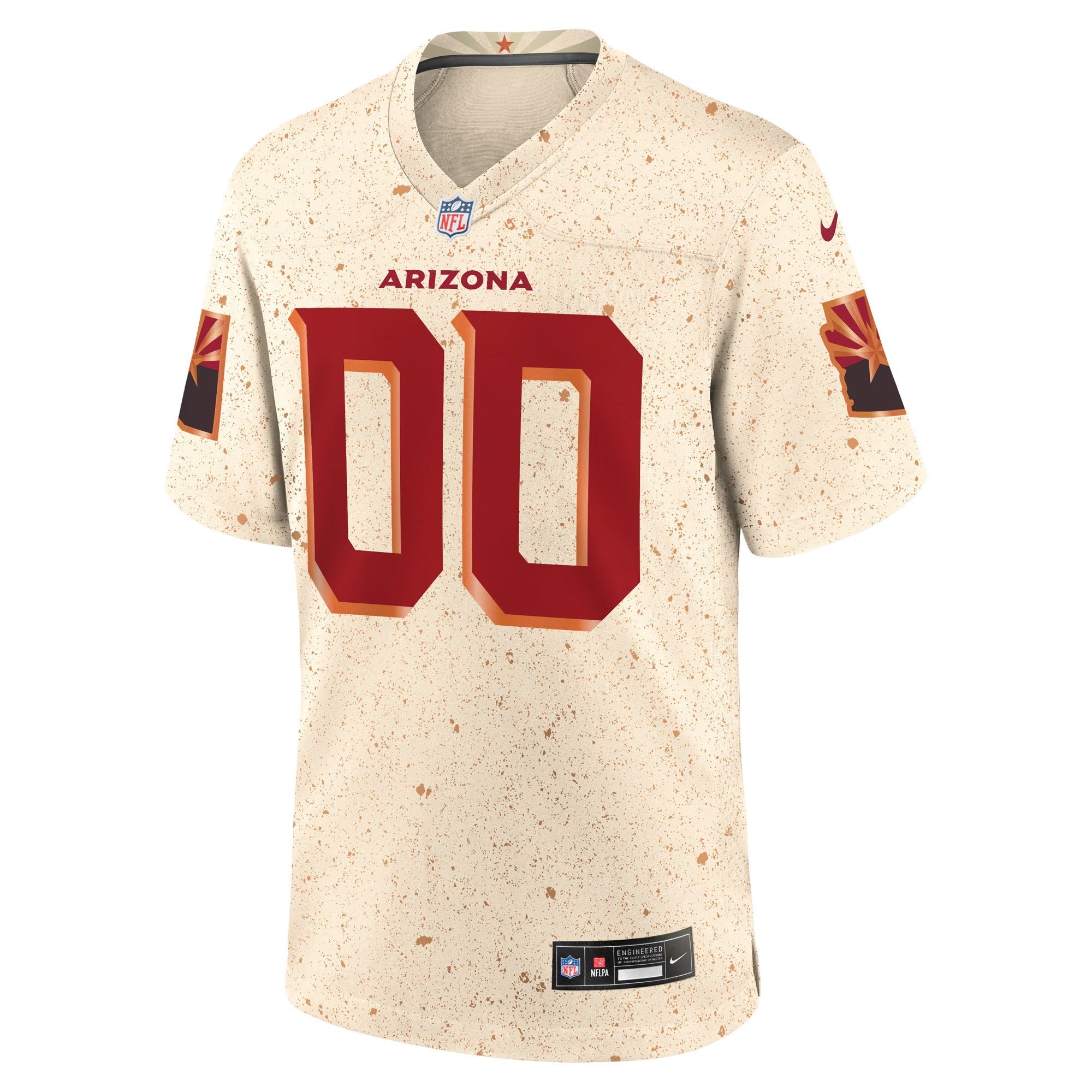 Arizona Cardinals Nike 2026 Rivalries Collection Custom Game Jersey - Natural - Jersey Teams World