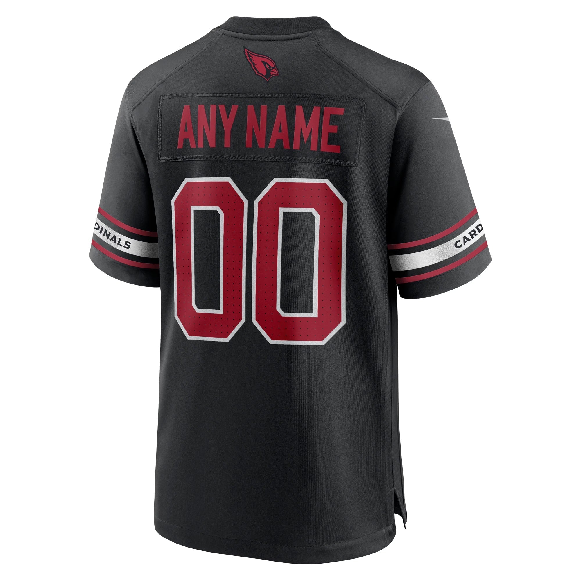 Arizona Cardinals Official-Nike Alternate Custom Game Jersey - Black