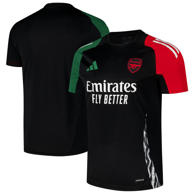 Arsenal adidas 2024/25 AEROREADY Training Jersey - Black