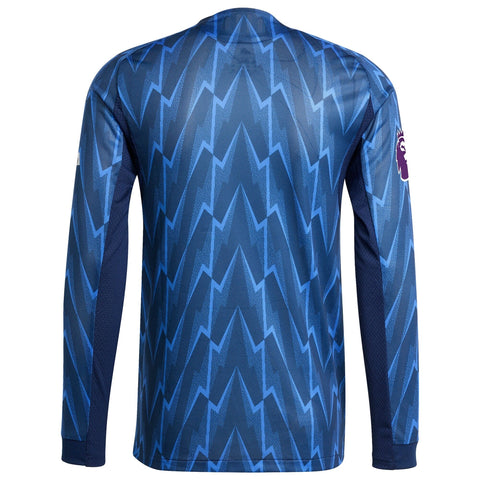 Arsenal  Away Long Sleeve Jersey 2025–26 Premium Fan Edition Soccer Jersey - Blue