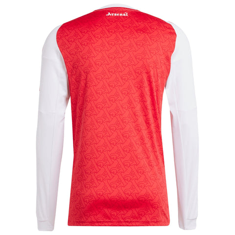 Arsenal  Home Long Sleeve Jersey   Red 2025–26 Premium Fan Edition Soccer Jersey - Red