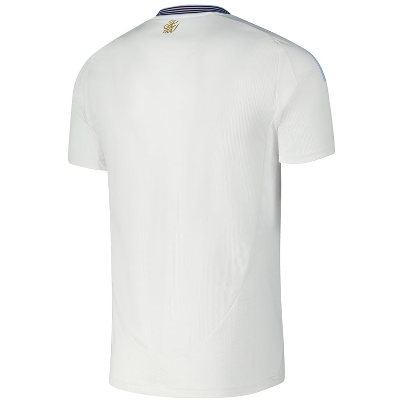 Aston Villa adidas Shirt 2024/25 Away Custom Jersey - White