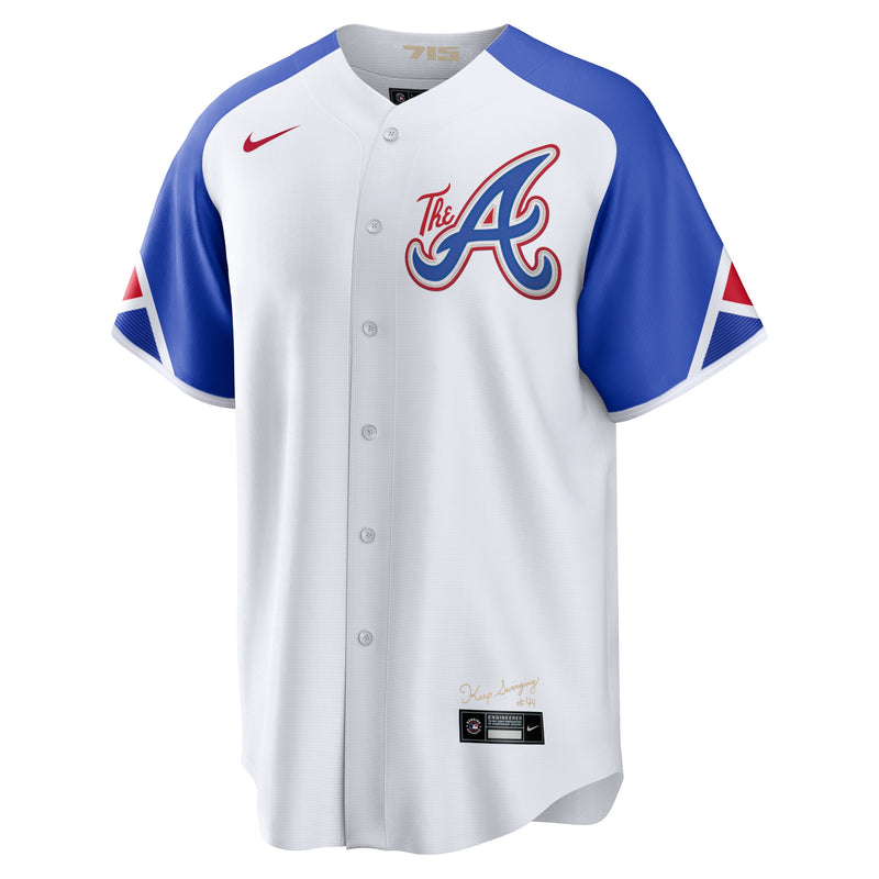 Atlanta Braves Nike 2023 City Connect Custom Jersey - White