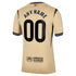 Barcelona 2025/26 Away Stadium Custom Jersey - Gold
