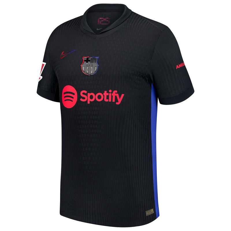 Barcelona Nike 2024/25 Away Custom Jersey - Black