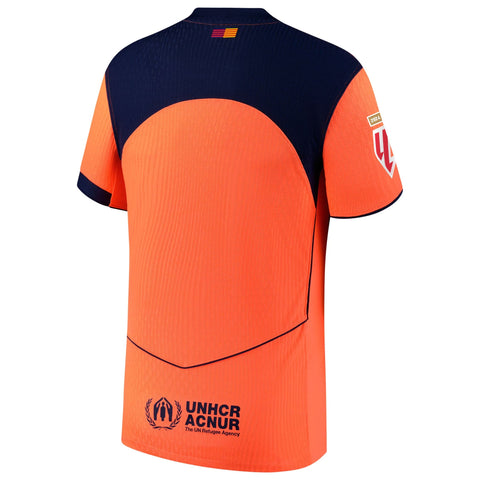 Barcelona  Third Jersey 2025–26 Premium Fan Edition Soccer Jersey - Orange