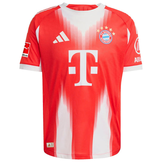 Bayern Munich adidas 2025/26 Home Customized Jersey - Red