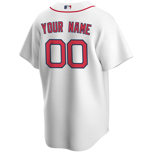 Boston Red Sox Nike Home Custom Jersey - White