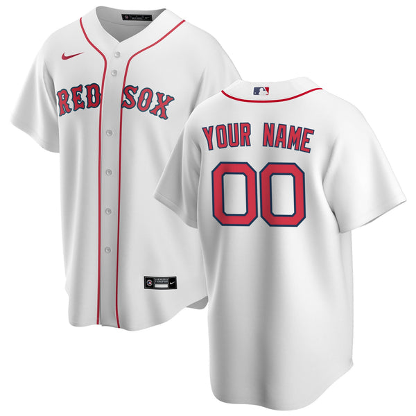 Boston Red Sox Nike Home Custom Jersey - White