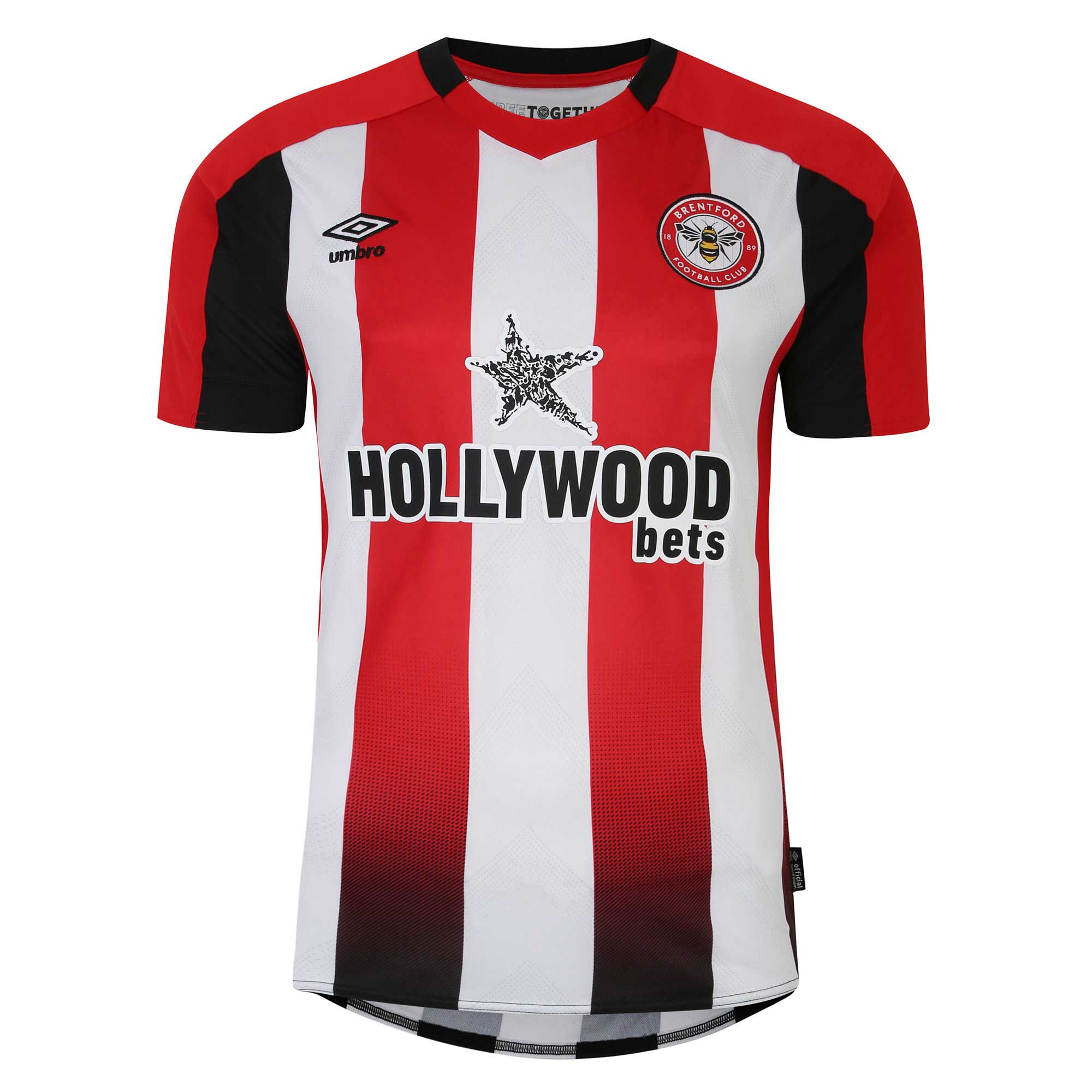 Brentford FC Umbro 2024/25 Home Custom Jersey - Red