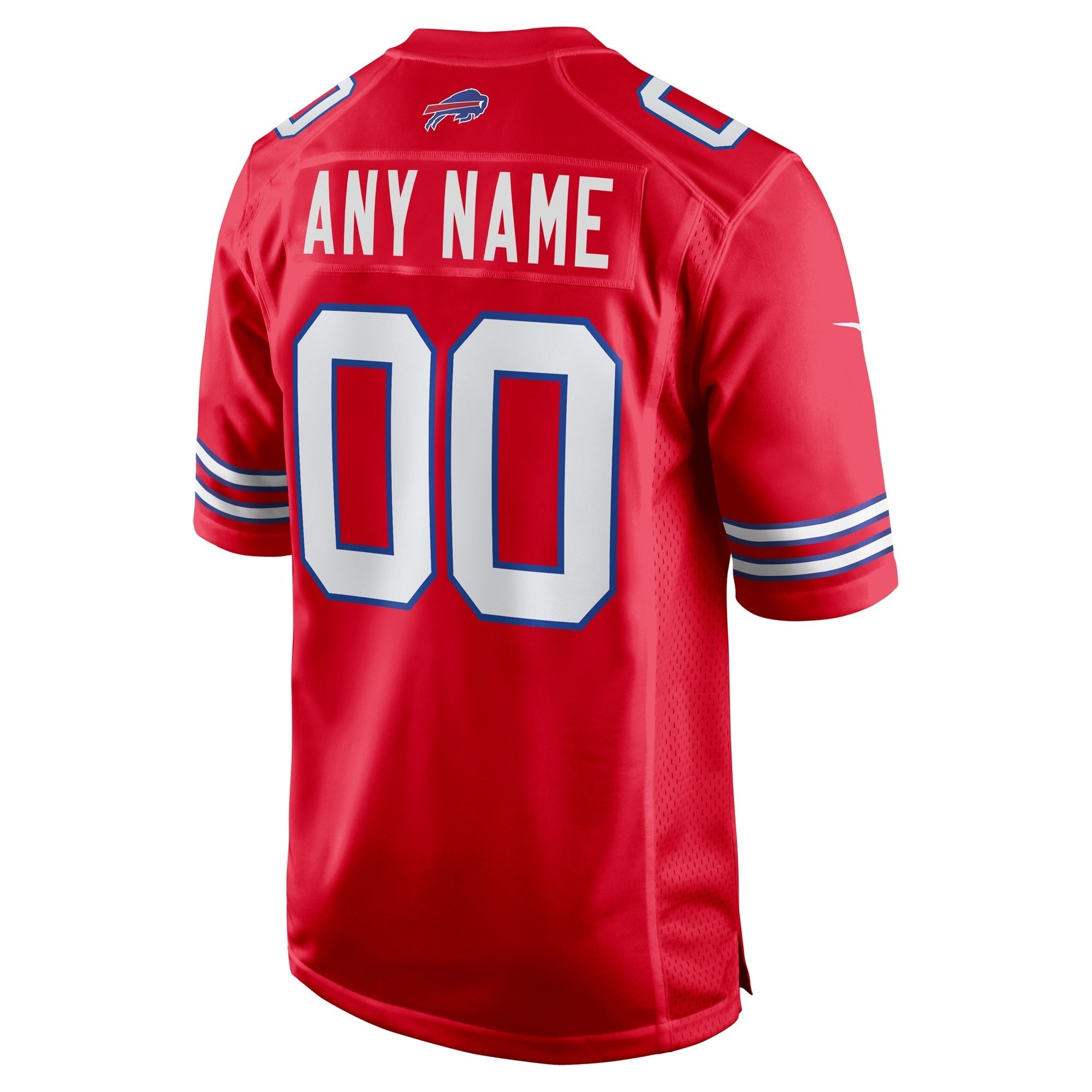 Buffalo Bills Official-Nike Alternate Custom Game Jersey - Red