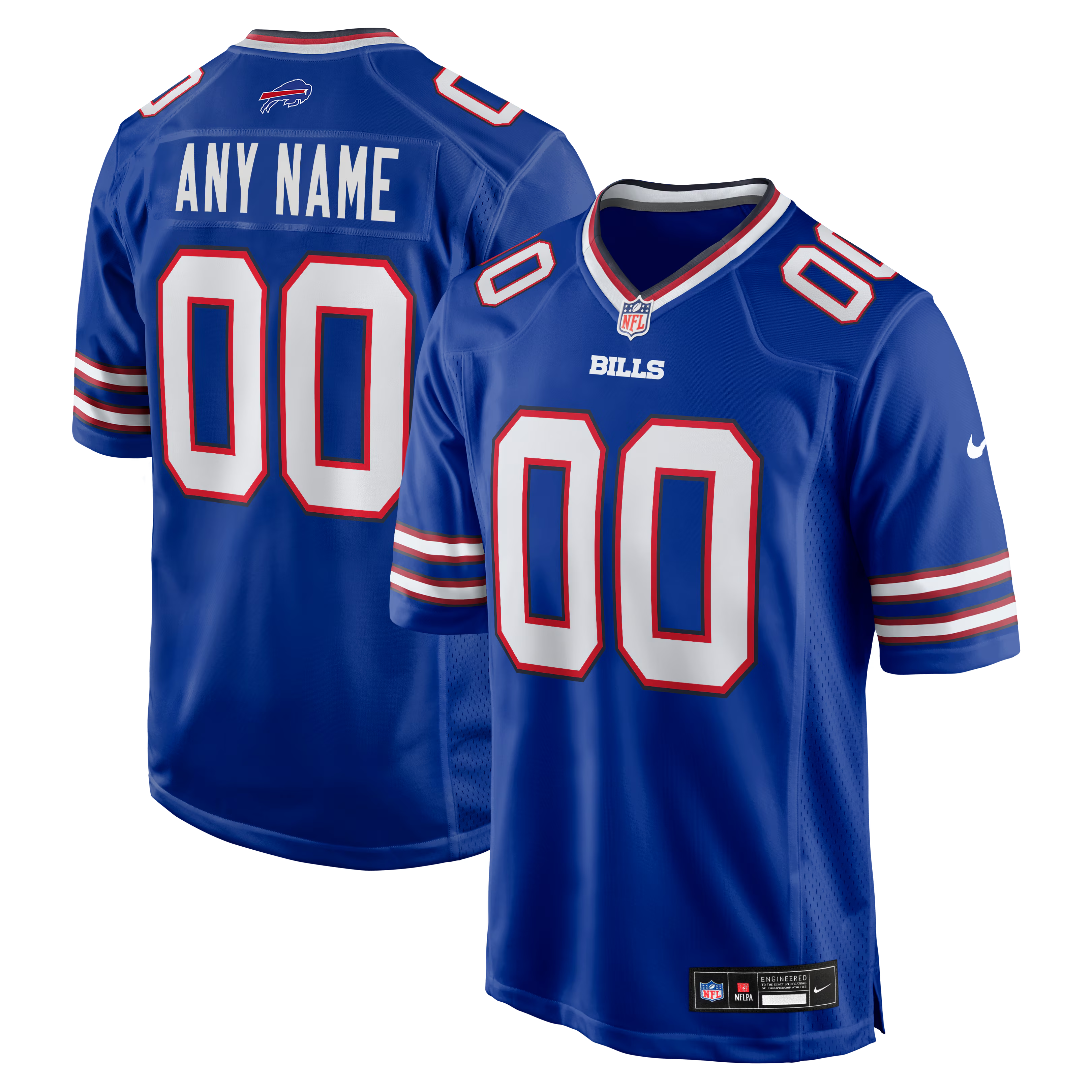 Buffalo Bills Nike Custom Game Jersey - Royal - Jersey Teams World