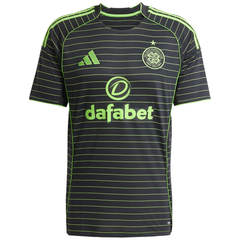 Celtic  Away Custom Jersey   Black 2025–26 Premium Fan Edition Soccer Jersey - Black