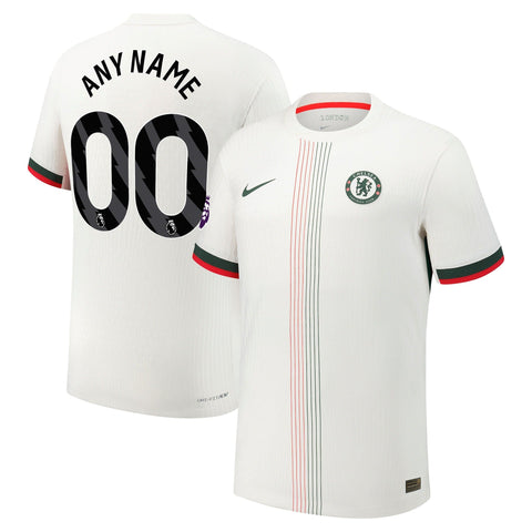 Chelsea  Away Custom Jersey   Cream 2025–26 Premium Fan Edition Soccer Jersey