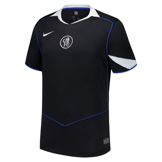 Chelsea  Third Custom Jersey   Black 2025–26 Premium Fan Edition Soccer Jersey - Black