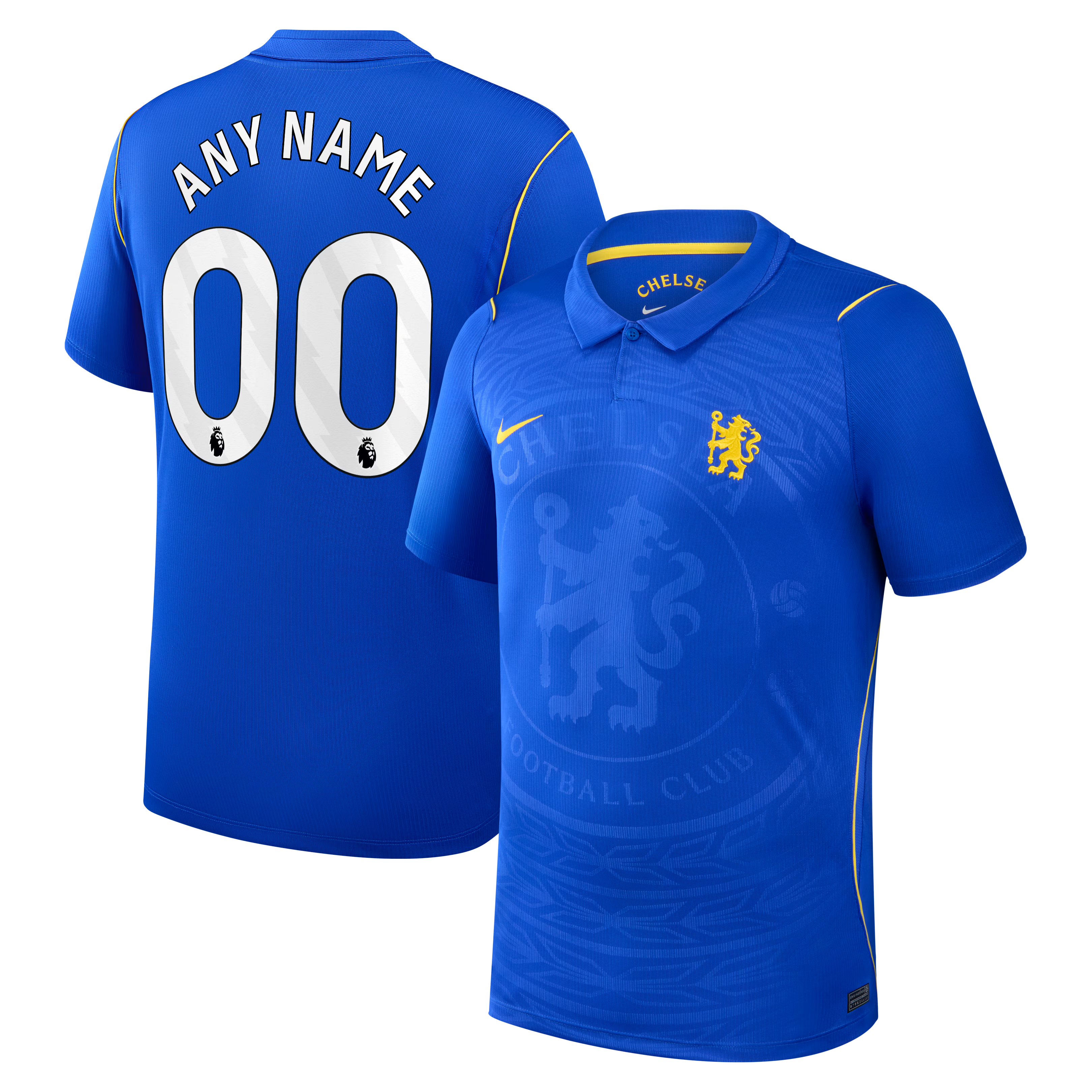 Chelsea Official-Nike 2026/27 Home Stadium Replica Custom Jersey - Blue
