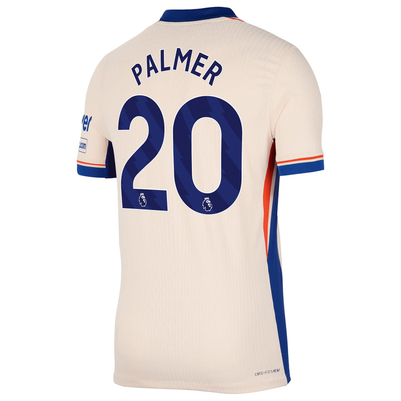 Chelsea Nike Dri Fit Adv Away Match Shirt 2024-25 with Palmer 20 printing Jersey - Orange